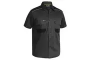 Bisley Mens FLX & MOVE Mechanical Stretch Shirt BS1133 - Charcoal