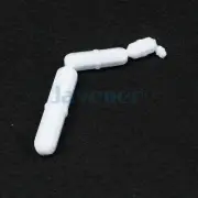 1 Piece Stirrer Bar 6 to 100mm PTFE Coated Magnetic Lab Stirring Tool B Type