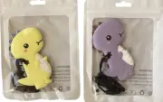 Dinosaur Sensory chew necklace - ADHD, Autism Purple