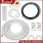 Findmall 3/8"-5/8" Dia. 25 Feet Install Kit For Mini Split Heat Pump Systems New