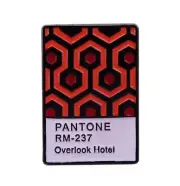 THE SHINING - PANTONE - OVERLOOK HOTEL ROOM 237 - ENAMEL PIN
