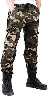 [Cresay] Men's Military Army Cargo CAMO Combat Work Pants Trousers-dargrecamo-36