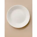 美國 CORELLE 康寧餐具 花卉圖樣/純白白盤 8吋平盤/深盤(21.5CMX3.5CM)