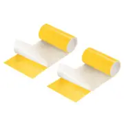 2Pcs Inflatable Patch Repair Kit 4" x 492Ft TPU Pool Patches Repair Tape, Yellow