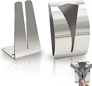 Zipper Jig Tool, Stainless Steel Zipper Jig Slider, Zipper Slider Helper, Stainless Steel Easy Zipper Installing Tool, for Pants, Dresses (2 Type)