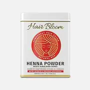 Hair Bloom Natural Red Hair Color- Henna w/Mixed Himalayan Herbs Hair Color Powder- 12 Individual Sachets (10 gm each)- Reusable Brush & Tray Included- Shiny & Smooth by Pride of India