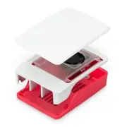 Raspberry Pi Official Case with Fan Red / White for Raspberry Pi 5 Model B (The
