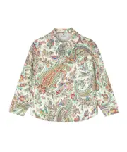 Etro Classic Paisley Print Jacket 12,16Y,14Y White