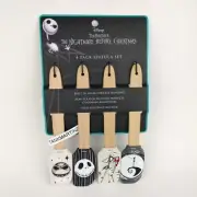 DISNEY 4 pk Mini Spatulas Set The Nightmare Before Christmas Halloween Classic C