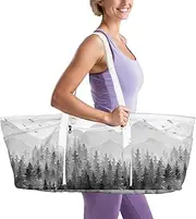 Yoga Mat Bag Yoga Mat Carrier with Shoes Compartment & Wet Pocket Pilates Bag with Zipper Pockets & Yoga Mat Holder Strap Yoga Bags and Carriers Fits All Your Stuff