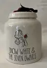 RAE DUNN Snow White and the Seven Dwarfs Canister/Cookie Jar