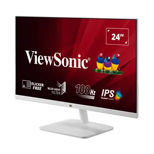 ViewSonic VA2432-H-W 24型薄邊框 IPS護眼電腦螢幕 支援HDMI