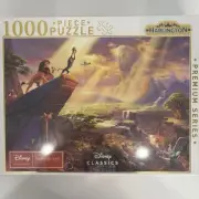 The Lion King 1000pc Harlington Thomas Kinkade Kids Puzzle Disney