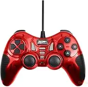 Controller Remote Gamepad For SO&NY PS3 Controller with Dual-Vibration Turbo USB Wired Gamepad for Play Station 3 Joystick Console for PC Android TV box(Red)