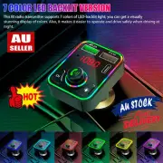 Car Bluetooth FM Transmitter Wireless USB Charger MP3 Player Handsfree Kit NZR