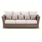 NEW Coco 3 Seater - Huge 3 Seat DayBed In Outdoor Rattan Wicker |Patio Sunlounge