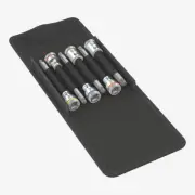 Wera 003185 8767 B 3/8" Drive Zyklop Torx Bit Socket Set with Holding Function,