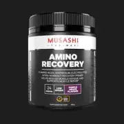 Musashi Amino Recovery BCAA Intra Workout Powder Purple Grape Flavour 350g