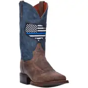 Dan Post Men's Thin Blue Line Square Toe Boot DP4515