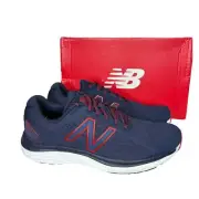 New New Balance Fresh Foam 680 navy blue red white athletic shoes 9.5
