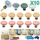 10X Kitchen Knobs Cabinet Pulls Handles Cupboard Drawer Door Furniture Ceramic