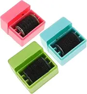 GRIRIW Professional Mini Roller Stamps 3pcs Set Privacy Security Stamp for Envelopes Addresses