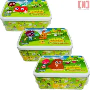 Full Set Of 3 Topps Moshi Monsters Mash Up TCG Trading Cards Sealed Booster Tin