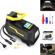 DC/AC 12V/100-230V 150PSI Car Air Compressor Tire Inflator Air Pump for Car Moto