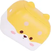 ASAKKURA Modern Desktop Tissue Storage Press Type Trash Can Mini Waste Bucket for Office Dec