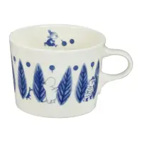 在飛比找momo購物網優惠-【yamaka】Moomin 嚕嚕米 藍色花卉系列 陶瓷馬克