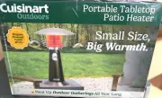 Patio Heater Covers for Cuisinart COH-500 Portable Tabletop Propane Heater Black