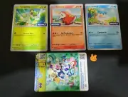 Pokemon Card Indomilk Promo Stamped Sprigatito Fuecoco Quaxly Horizon Indonesia