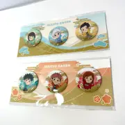 Jujutsu Kaisen Kimono Mini Can Badge Set of 6 Brand New Sealed Set