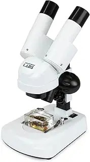 Celestron – Stereo Microscope – Celestron Labs S20 – Ergonomic Binocular Head – 20x Magnification