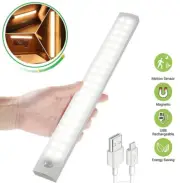 7.9" Light Motion Sensor Cabinet Light - USB Rechargeable & Battery Powered!