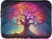 Rainbow Colorful Tree Laptop Sleeves Computer Padded Case 14 Inch Sleeve Laptop