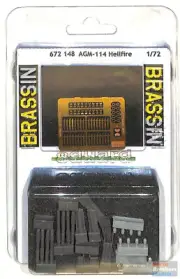 EDU672148 1:72 Eduard Brassin AGM-114 Hellfire Missile Set