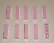 LEGO NEW 1x4 Bright Pink Brick (10x) 4518890 Brick 3010