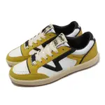 VANS 休閒鞋 LOWLAND CC JMP 男鞋 女鞋 白 黃 皮革 麂皮 網球風 VN0A5KYFY23