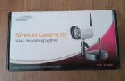 Samsung Wireless Camera Kit Video Monitoring System SEB-1004RW Security W/ Audio