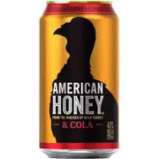 Wild Turkey American Honey & Cola Can 375mL