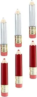 minkissy Set of 6 Empty Lipstick Tubes Lip Gloss Containers Refillable Lip Products Bottles