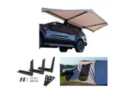 Kings Plus 180° Tourer Freestanding Awning + Freestanding Awning Bracket (Triple) + Freestanding Awning Universal Wall With Door