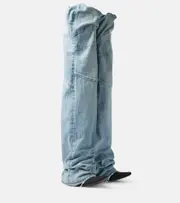 [Balenciaga] Balenciaga New Flex 90 denim pantaboots AU 10 blue