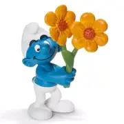 NEW 20748 Thank you Smurf RETIRE D SCHLEICH Schlumpf Schtroumpf smurfs figurines