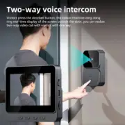 2.4G Wireless Video Door Bell Intercom with 4.3 inch Monitor Doorbell Camera NEW
