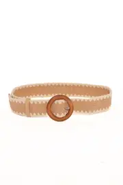 [PUP38] Delmar Belt - Sand Beige