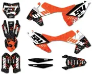 Graphics for KTM SXF 450 2016 2017 2018 Master Style sticker kit custom decals