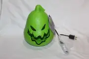 THE NIGHTMARE BEFORE CHRISTMAS OOGIE BOOGIE LIGHT UP BLOW MOLD PUMPKIN