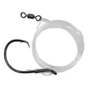 Gamakatsu 101505 Catfish Rig Circle Hook-2 Per Pack (Black, 5/0)